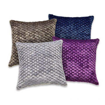 Colorful Soft Cushion Fur Pillow